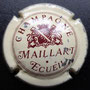 Marque : MAILLART N° Lambert : 1 Couleur : Crème et marron Description : Blason couronné, soutenu   par deux lions  Emplacement : 