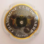 Marque : CARRE Claude N° Lambert : 1 Couleur : Contour blanc et or pâle Description : Armoiries   Emplacement : 