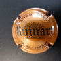 Marque : RUINART N° Lambert : 53 Couleur : Cuivre  - 32mm  Description : Nom de la marque sur un blason couronné  Emplacement : 096-06-01