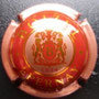 Marque : BOIZEL N° Lambert : 8 - type 3 Couleur : Rosé, crème et or Description : B dans un blason entouré de deux lions  Emplacement : 014-02-04