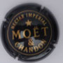 Marque : MOET & CHANDON N° Lambert : 226 Couleur : Noir et or, Nectar Impérial Description : Nectar Impérial, étoile et inscription  MOËT & CHANDON dans un cercle   Emplacement : 