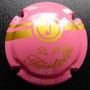 Marque :  CORDOIN Didier Laurent N° Lambert : 2 Couleur : Rose et or Description : Initiales CD et inscription   De Fontelle  Emplacement : 