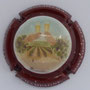 Marque : MARX - BARBIER & Fils N° Lambert : 25 Couleur : Contour bordeaux Description : Vignes et mains tenant deux coupes de champagne  Emplacement : 