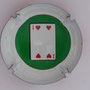Marque : GENERIQUE  N° Lambert : 824c Couleur : Polychrome Description : Jeton de 100 - coeur 4  Emplacement : 