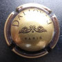 Marque : DALLOYAU N° Lambert : 1 Couleur : Or et marron, contour marron Description : Nom de la marque  Emplacement :