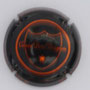 Marque : MOET & CHANDON - DOM PERIGNON N° Lambert : 184 Couleur : Noir et orange Description : Cuvée Dom Pérignon  Emplacement : 