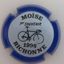 Marque : RICHOMME M N° Lambert : 1-2 Couleur : Contour bleu Description : 1er souvenir Moïse RichoNNe 1998 - Nom de la marque   Emplacement : 