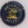 Marque : BRICOUT N° Lambert : 6 Couleur : Bleu foncé et or vif Description : Coq chantant au soleil  Emplacement : 