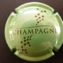 Marque : GENERIQUE  N∞ Lambert : 765b Couleur : Vert Description : Inscription Champagne en lettres capitales et bulles  Ref perso : 