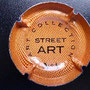 Marque : GENERIQUE  N° Lambert : 892b verso Couleur : Orange et violet Description : Le street art - Vigne et   raisins  Ref perso :