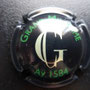 Marque : GOSSET N° Lambert : 42 Couleur : Noir et or - inscription verte Description : Grand G pour une cuvée Grand Millésime  Emplacement : 