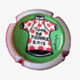Marque : ROUYER Philippe N° Lambert : 28 Couleur : Contour blanc, centre vert Description : Maillot à pois Tour de France 2017 - nom de la marque sur le contour  Emplacement : 