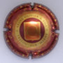 Marque : OLIVIER (veuve) & FILS N° Lambert : 10 Couleur : Bordeaux et or, lettres noires Description : Initiales VO en lettres cursives - nom de la marque   Emplacement : 