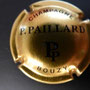 Marque : PAILLARD Pierre N° Lambert : 1 Couleur :  Or foncé et noir Description : Initiales et nom de la marque  Emplacement :