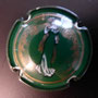 Marque :  MONGARDIEN (veuve Victorine) N° Lambert : 3 Couleur :  Vert Description : Femme en robe de  soirée  Emplacement : 080-08-04