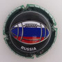 Marque : CHEMIN Roger  N° Lambert : 4c Couleur : Polychrome  Description : Coupe du monde de rugby 2019 - Ballon aux couleurs de la Russie Emplacement : 