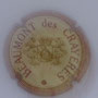 Marque : BEAUMONT de CRAYERES N° Lambert : 1 Couleur : Crème, bordeaux et or Description : Blason couronné - Nom du producteur  Emplacement :