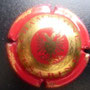 Marque : TSARINE N° Lambert : 2 - verso rouge Couleur : Rouge et or. Description : Blason contenant une   étoile servant de corps à un aigle   à deux têtes   Emplacement : 