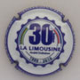Marque : MATHIEU - PINCET N° Lambert : A1 Couleur : Blanc et bleu Description : 30ème La Limousine - André Dufraisse - nom de la marque  Emplacement : 