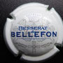 Marque : BESSERAT DE BELEFON N° Lambert : 16a 32mm Couleur : Contour vert. Lettres de Bellefon ombrées   Description : Armoiries  Emplacement : 