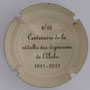 Marque : SONNET Jacques N° Lambert : 6 verso Couleur : Crème et noir Description : Centenaire de la révolte des vignerons de l'Aube - 1911 - 2011  Emplacement : 