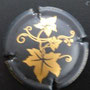 Marque : GENERIQUE  N° Lambert : 881 Couleur : Noir et or  Description : Série soft - vigne et raisin  Ref perso : 938-05-03