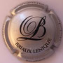 Marque : BRIAUX - LENIQUE  N° Lambert : 11b Couleur : Argent et noir Description : Initiales BL cursives - Nom de la marque  Emplacement : 