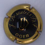 Marque : DESAUTELS P & F N° Lambert : 1 Couleur : Noir et or Description : Initiales et nom de la marque  Emplacement : 