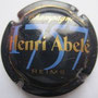 Marque : ABELE Henri  N° Lambert : 17 Couleur : Bleu foncé Description : inscription 1757 Emplacement : 001-07-01