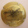 Marque : CANARD - DUCHENE N° Lambert : 70 Couleur : Or Description : Cuvée Charles VII brut.  Armoiries, petit sabre, grand 1868   Emplacement : 022-01-01