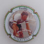 Marque : JUVENELLE Aline N° Lambert : 8a Couleur : Polychrome - contour multicolore Description : Freddy Maertens champion du monde 1976 - nom de la marque Emplacement : 