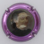 Marque : LAUNOIS Père & Fils  N° Lambert : 12d  Couleur : Contour violet Description : Portrait d'une femme  Emplacement : 