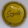 Marque : CAZALS N° Lambert : 3 Couleur : Jaune et noir striée Description : Signature   Emplacement : 