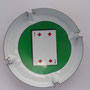 Marque : GENERIQUE  N° Lambert : 824c Couleur : Polychrome Description : Jeton de 100 - carreau 4  Emplacement :