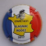 Marque : CLERGEOT Daniel N° Lambert : NR Couleur : Fond marron Description : Tour de France 2017 - Blagnac - Rodez- nom de la marque  Ref perso :