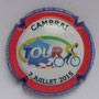 Marque : COUGNET - WEBER N° Lambert : NR Couleur : Contour rouge, fond blanc Description : Tour de France 2015 - Cambrai 7 juillet - Nom du producteur  Emplacement : 