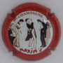 Marque : CATTIER N° Lambert : 23 Couleur : Blanc, contour rouge Description : Restaurant Maxim's. Nom du producteur  Emplacement : 