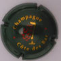 Marque : COTE DES BAR N° Lambert : 4 Couleur : vert et or Description : Coupe et raisin  Emplacement : 