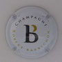 Marque : BARBICHON Robert et Fils N° Lambert : 13 Couleur : Blanc, noir et or Description : Initiales - nom de la marque  Emplacement : 