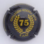 Marque : POIROT et fils N° Lambert : 13a Couleur : Fond noir et or, Description : Gullegem Koerse 2019 - 75ème anniversaire Emplacement : 
