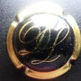 Marque : LECLERC Daniel N° Lambert : 2 Couleur : Noir et Or Description : Initiales cursives DL Emplacement :
