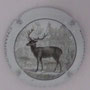 Marque : GENERIQUE  N° Lambert : 852 Couleur : Fond crème, dessin noir Description : Cerf  Ref perso : 