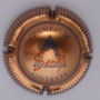 Marque : SENEZ N° Lambert : 10 Couleur : Cuivre, striée Description : Triangle triple, lune et soleil†  Emplacement : 