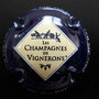 Marque : GENERIQUE  N° Lambert : 667x - Côte des Bars Couleur : Noir, Inscription Côte des bars sur le pourtour Description : Les champagnes de vignerons  Ref perso : 