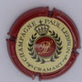 Marque : LEBRUN Paul N° Lambert : 14 Couleur : Contour Bordeaux  Description : Initiales LP stylisées dans un cercle laurée surmontée d'une couronne Emplacement : 