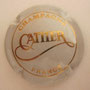 Marque : CATTIER N° Lambert : 7 Couleur : Blanc et or brillant lanc (FRANCE en petit) Description : Nom du producteur stylisé   Emplacement : 020-05-04