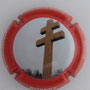 Marque : ROBERT Jérôme N° Lambert : 9e Couleur : Polychrome, contour rouge Description : Croix de Lorraine - nom de la marque  Emplacement : 
