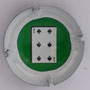 Marque : GENERIQUE  N° Lambert : 824b Couleur : Polychrome Description : Jeton de 50 - pique : 6  Emplacement : 