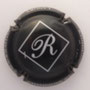 Marque : LANGRY Didier  N° Lambert : 10e Couleur : Noir et blanc Description : Lettre “R” - nom de la marque  Emplacement : 