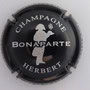 Marque : HERBERT Didier  N° Lambert : 83a  Couleur : Blanc et noir Description : Restaurant Bonaparte - nom de la marque   Emplacement : 